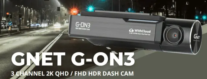 GNET G-ON3 Dash Camera | Celtic Car Sound